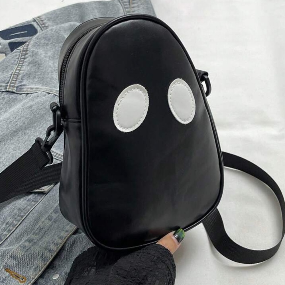 NWOT black or white ghoul crossbody